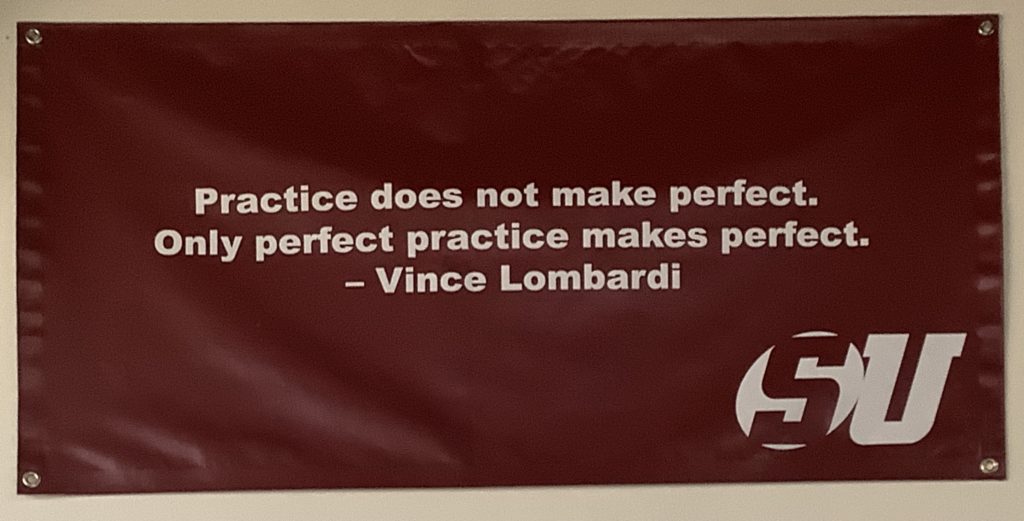 Practice - Vince Lombardi